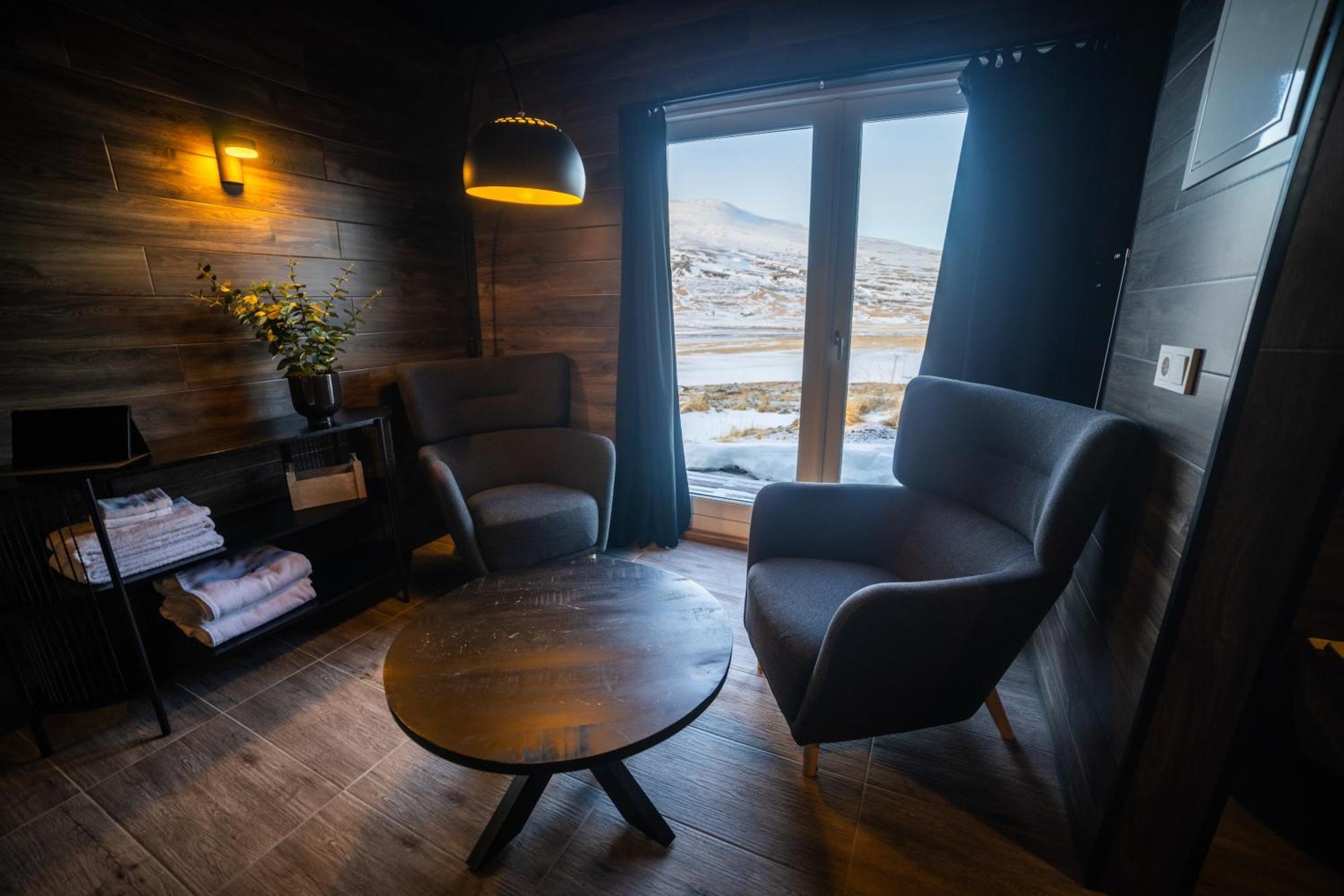 Dalahyttur Villa Hlio i Horoudal Luaran gambar